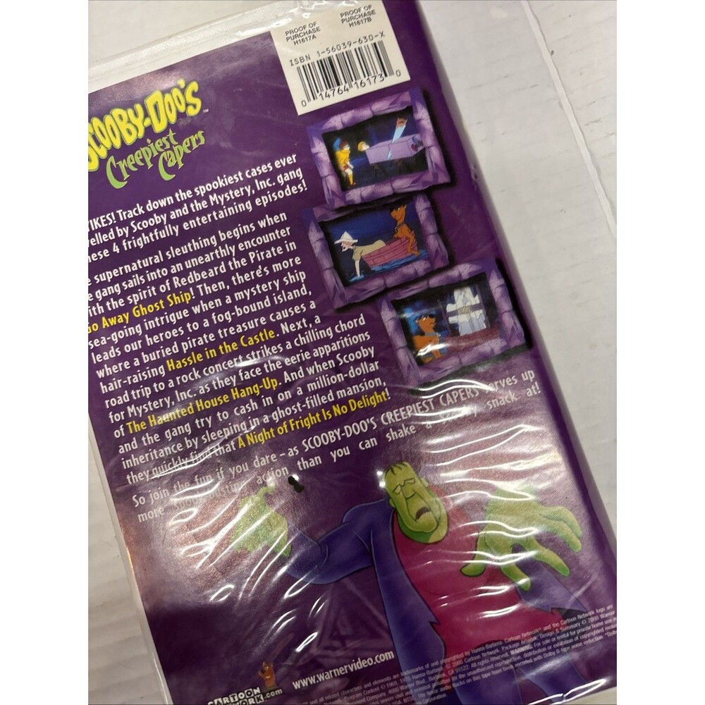 Scooby-Doo VHS Lot of 5 Warner Brothers & Cartoon Network Classic Vintage - Picture 6 of 16